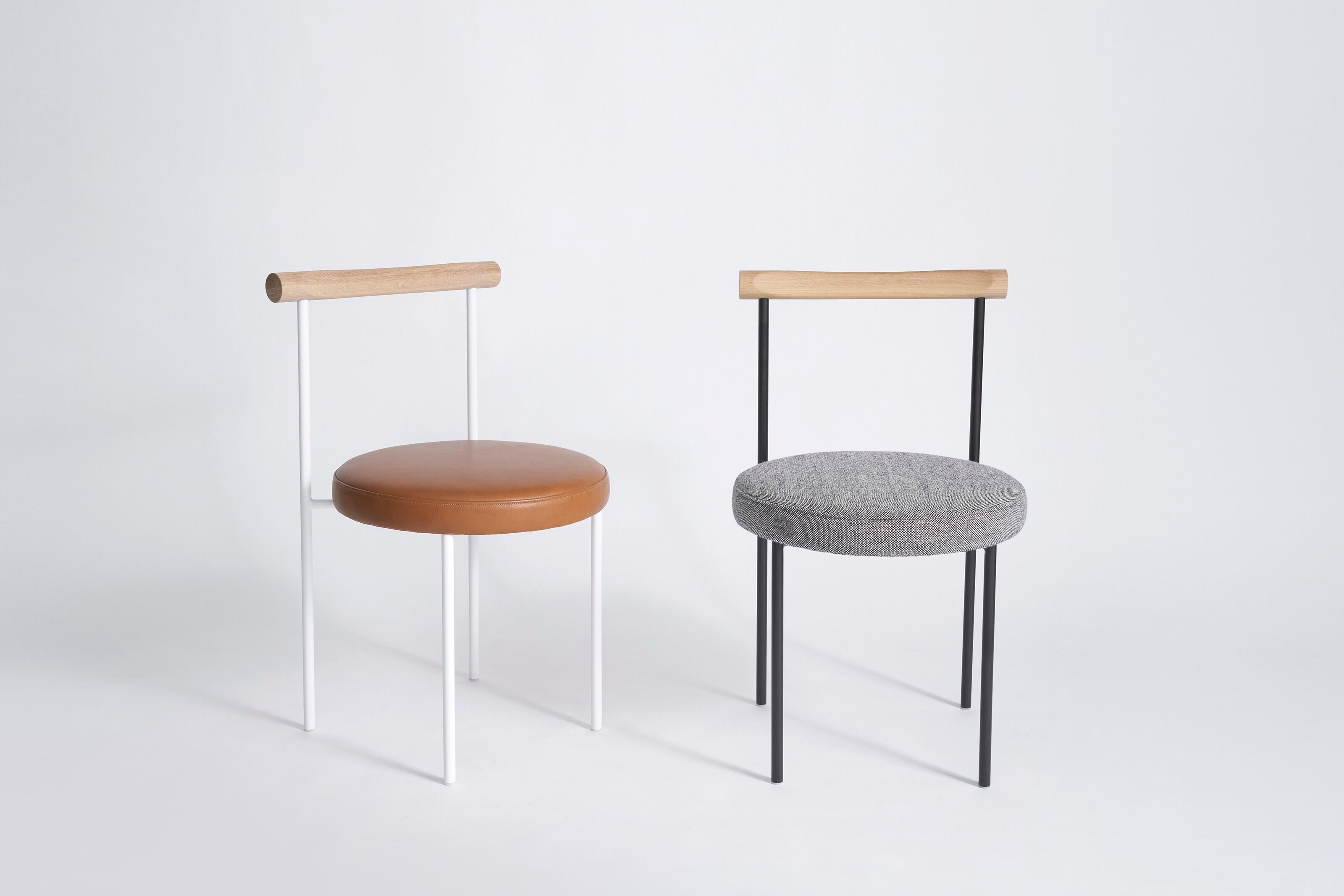 Тканевый стул без подлокотников с мягким сиденьем Phase Design Inside Scoop ARCH-00150495 - Вид №10