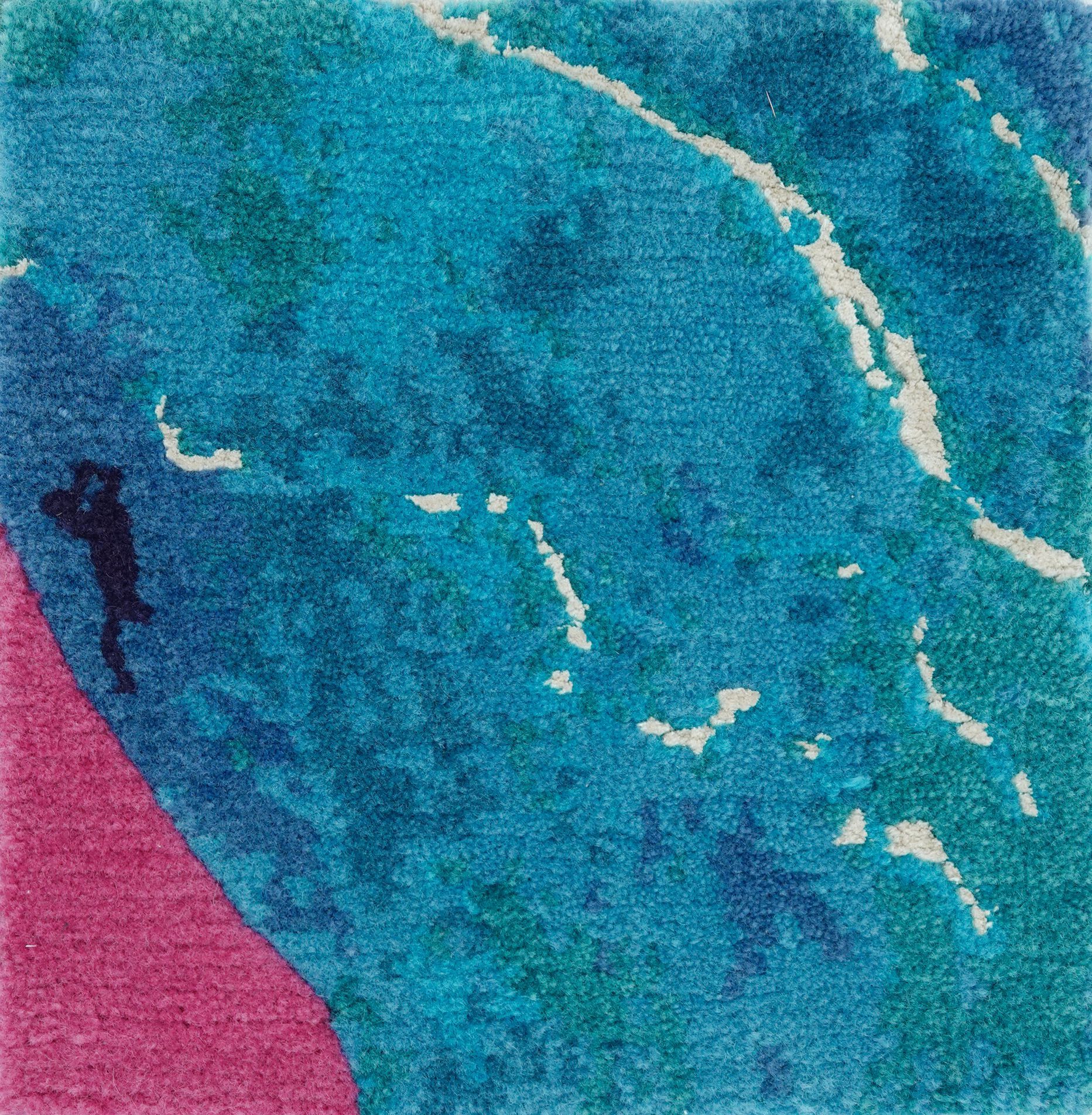 Изогнутый ковер ручной работы Tapis Rouge электрический ARCH-00139167 - Вид №3