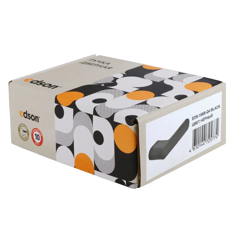 Дверные ручки Edson EDS-186B-Q4 — элегантное решение для межкомнатных дверей 85170403 STLM-0059398 - Вид №2