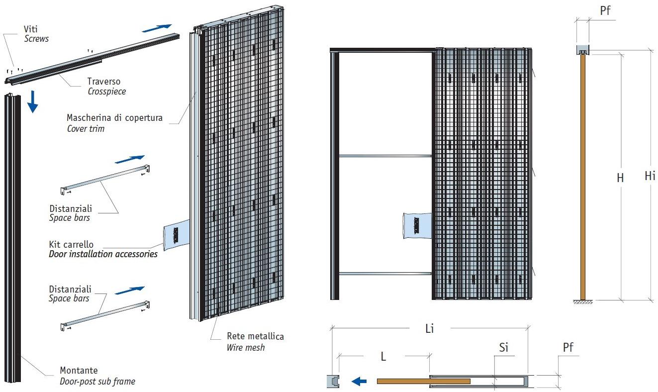 Scrigno Рама стойки для раздвижных стеновых дверей Essential sun-id-1367375 - Вид №9