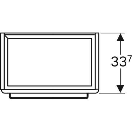 862060000 Шкафчик для раковины Geberit Renova Compact, с одной дверью Geberit  - Вид №9