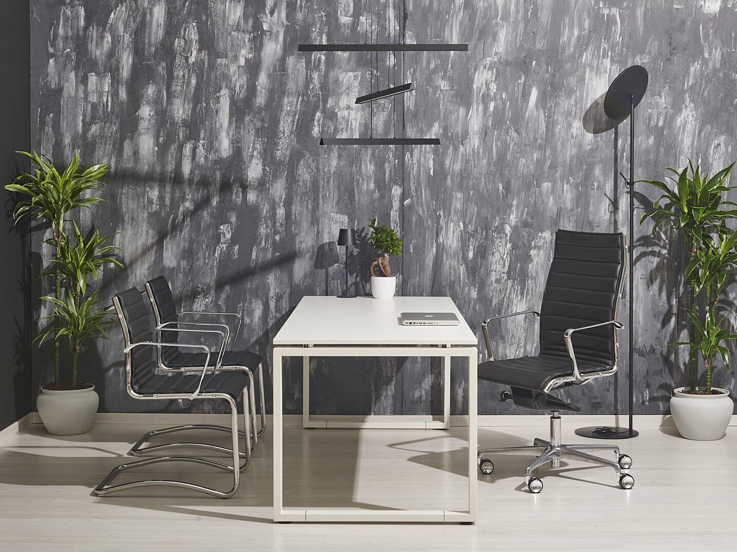 Кожаный офисный стул с 5 спицами AP Factor Луизиана ARCH-00034546 - Вид №1