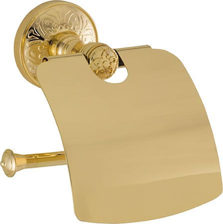 H6600/06GOLD Sanibano Nilo, бумагодержатель с крышкой, цвет золото