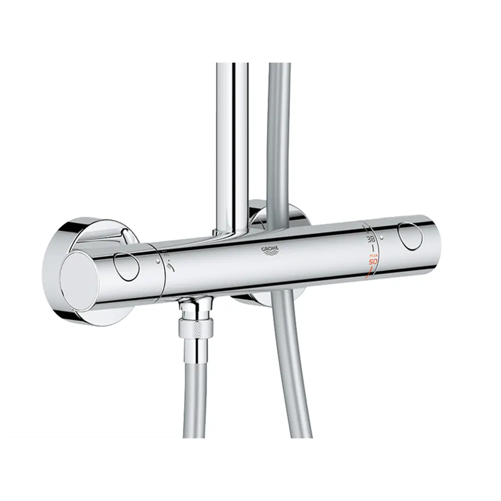 Душевая стойка Grohe Vitalio Start Clova 2 режима с термостатом 82559325 STLM-2188499  - Вид №4