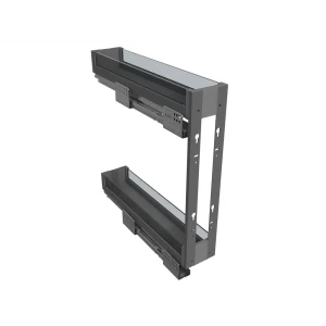 Бутылочница Firmax 15x20x52 см цвет серый