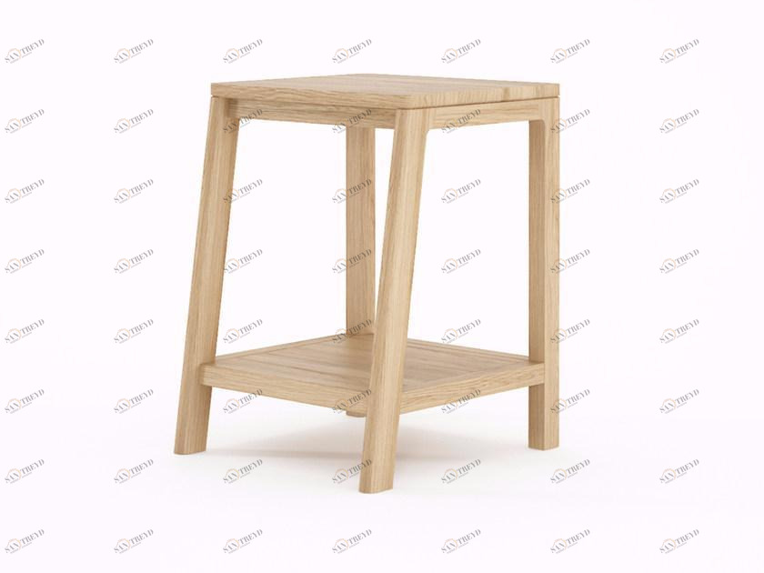 KARPENTER Тумбочка из дерева квадратная Circa17 sun-id-1372608