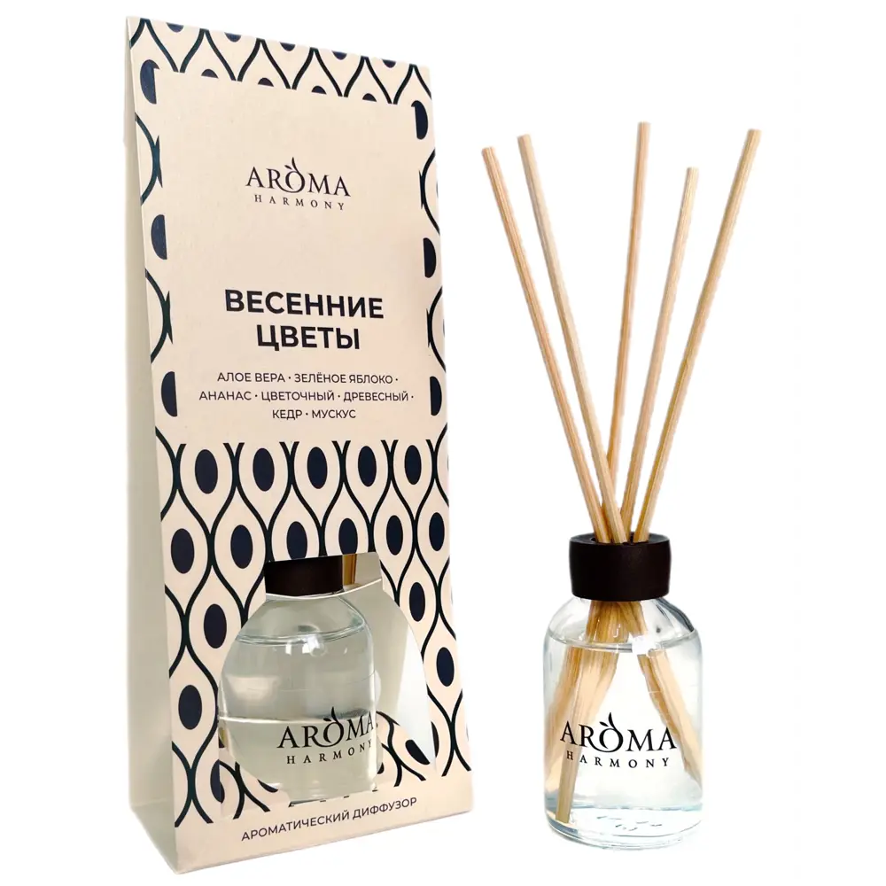 Ароматический диффузор Aroma Harmony Весенние цветы 30 мл 87984291 STLM-2167198 