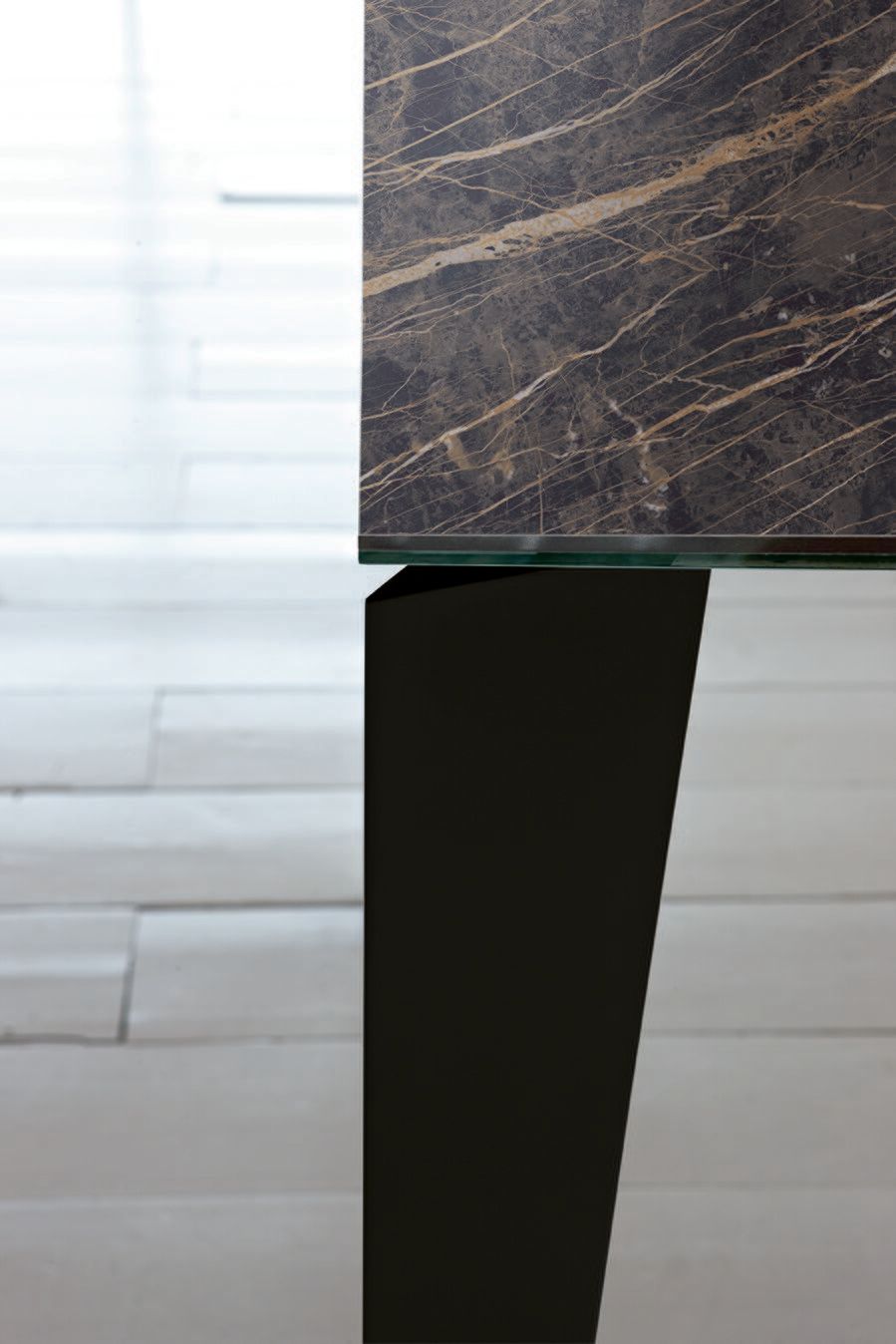 Выдвижной обеденный стол из стали и дерева Bontempi Casa CRUZ XXL ARCH-00094714 - Вид №2