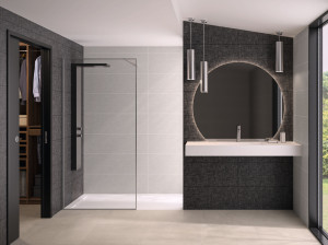 Душ из закаленного стекла