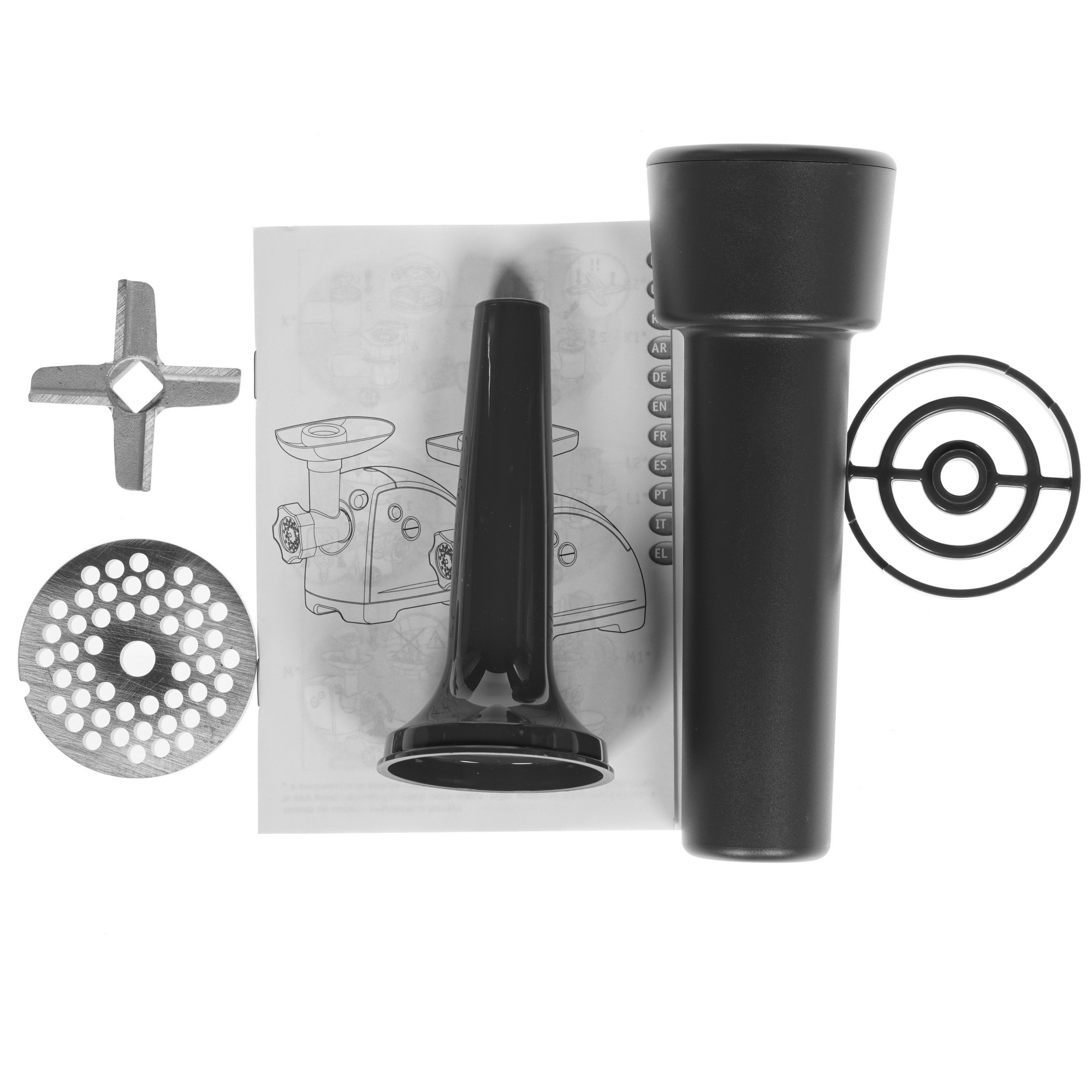 8154808 Мясорубка электрическая Moulinex HV8 Pro ME686832 черный STDN-0077571 - Вид №6