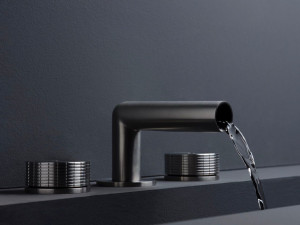 Смеситель для раковины с 3 отверстиями из нержавеющей стали