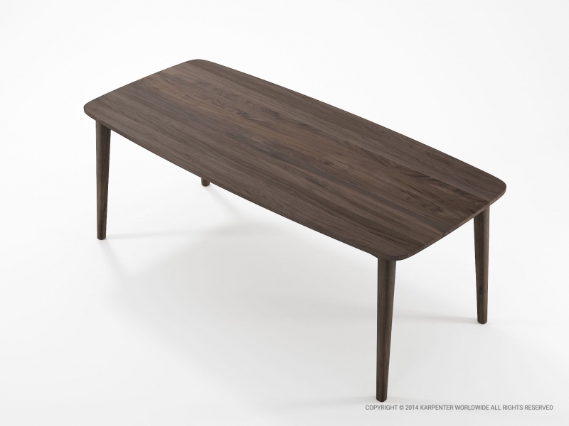 537_1071 Стол обеденный прямоугольный 200 Karpenter GRASSHOPPER - Вид №2