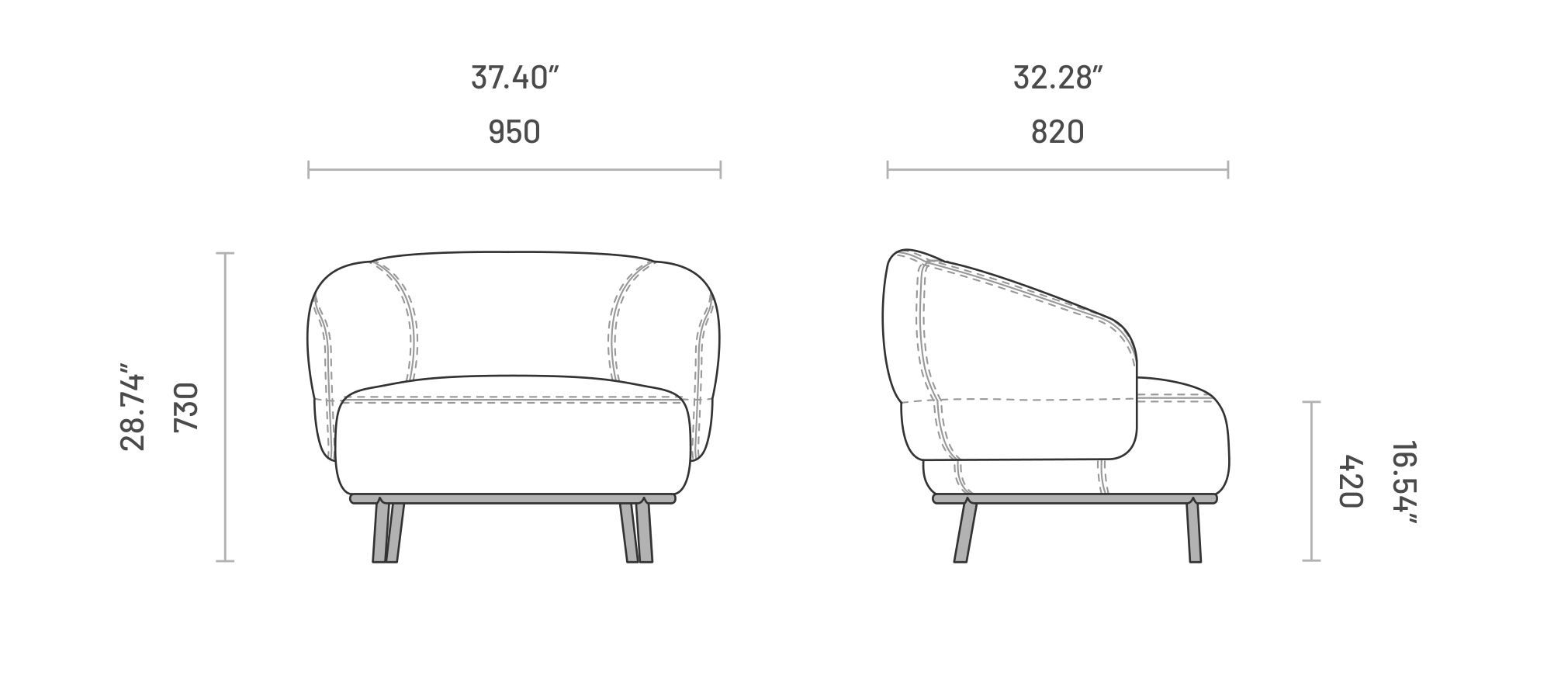 Кожаное кресло с подлокотниками Domkapa JULIET ARCH-00013520