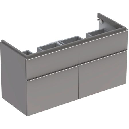 840520000 Шкафчик для двойной раковины Geberit iCon, с четырьмя выдвижными ящиками Geberit  - Вид №7