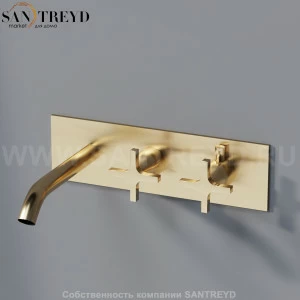 Agape MEMORY Встроенный термостат для ванны бронзовый матовый AMEM342NR