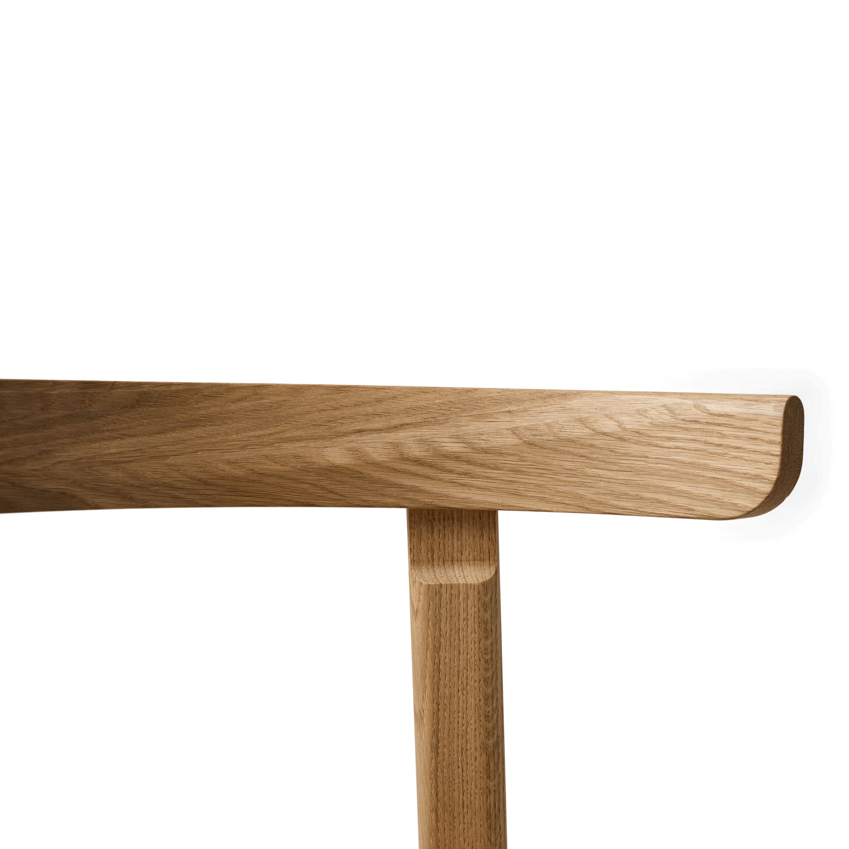 Штабелируемый стул из дуба с открытой спинкой Form & Refine Lunar ARCH-00138732 - Вид №14