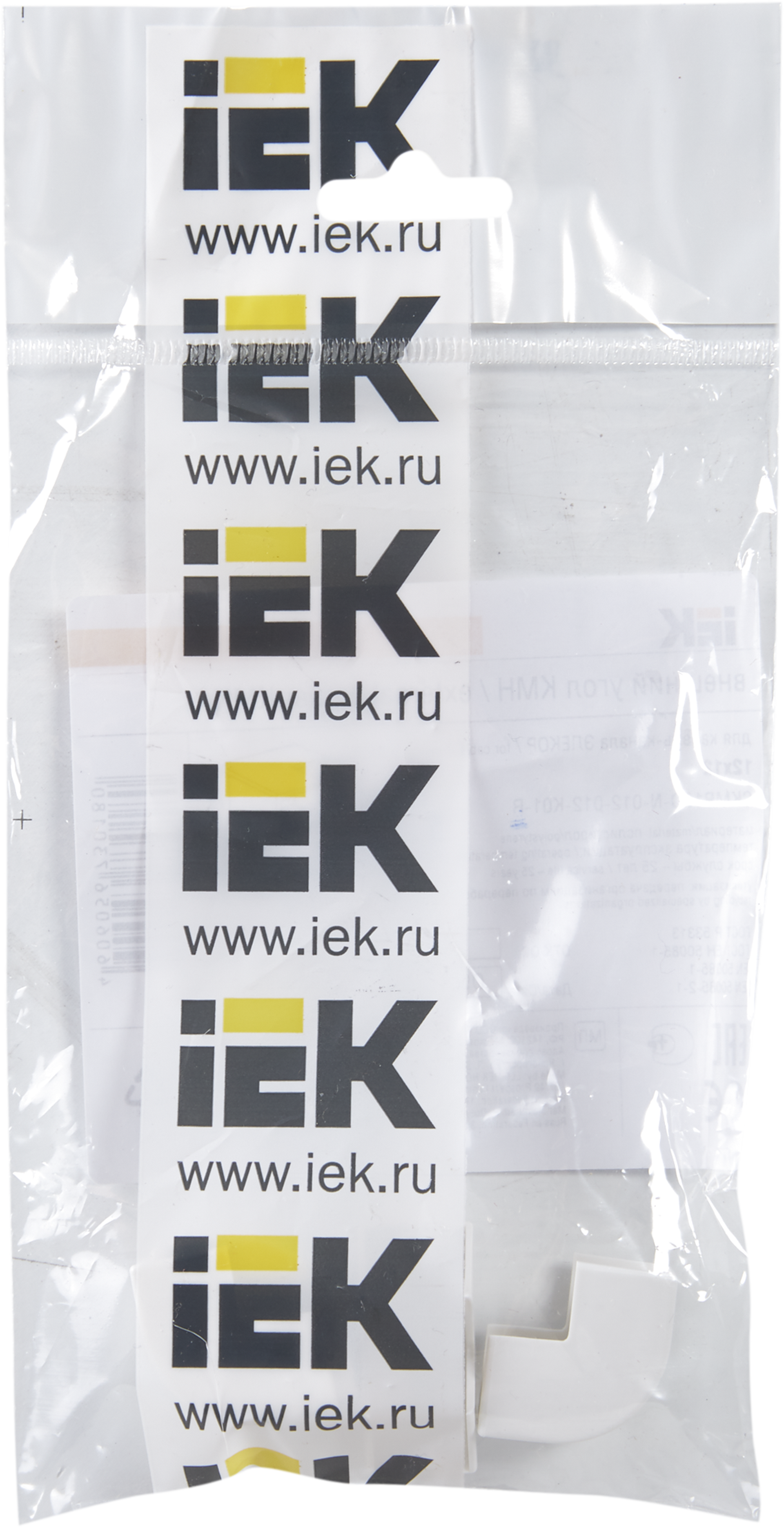 82377774 Угол внешний для кабель-канала КМН 12х12 мм цвет белый 4 шт. STLM-0025810 IEK  - Вид №2