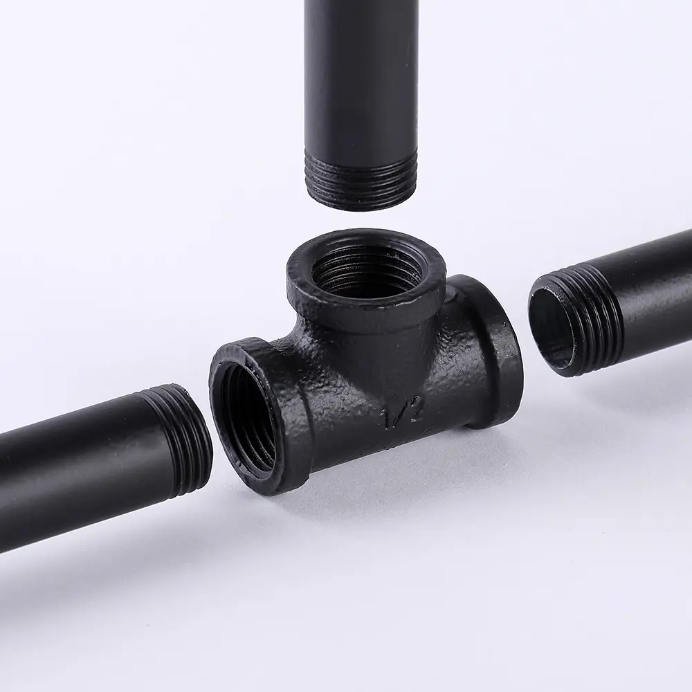 Комплект системы хранения Larvij PIPE08 7.5x100.5x8.5 см цвет черный STLM-2032167 - Вид №5