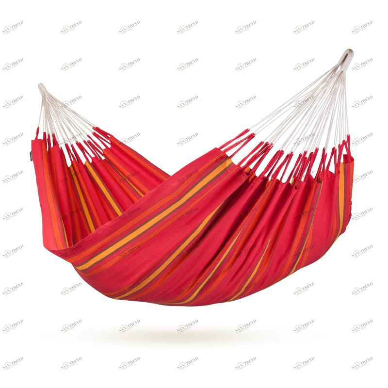 Подвесной гамак двухместный Currambera cherry IMPEX  132321 Красный 