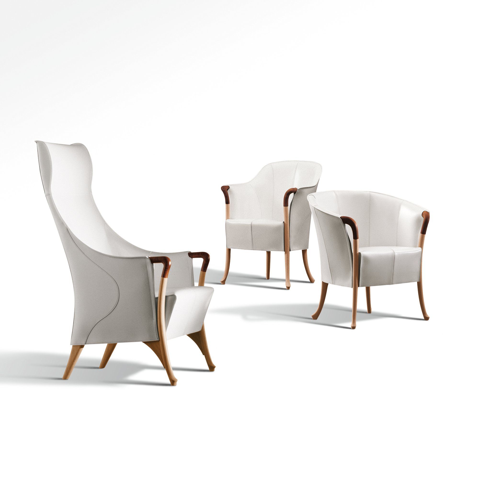 Тканевое кресло с подголовником Giorgetti проекты ARCH-00111322 - Вид №1