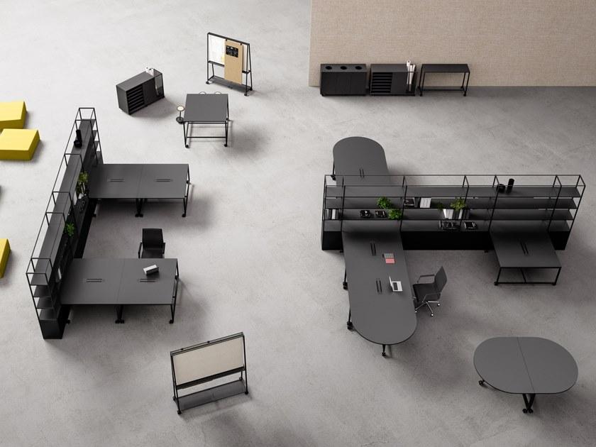 FANTONI Доска офисная металлическая на колесиках Atelier sun-id-1419384 - Вид №4