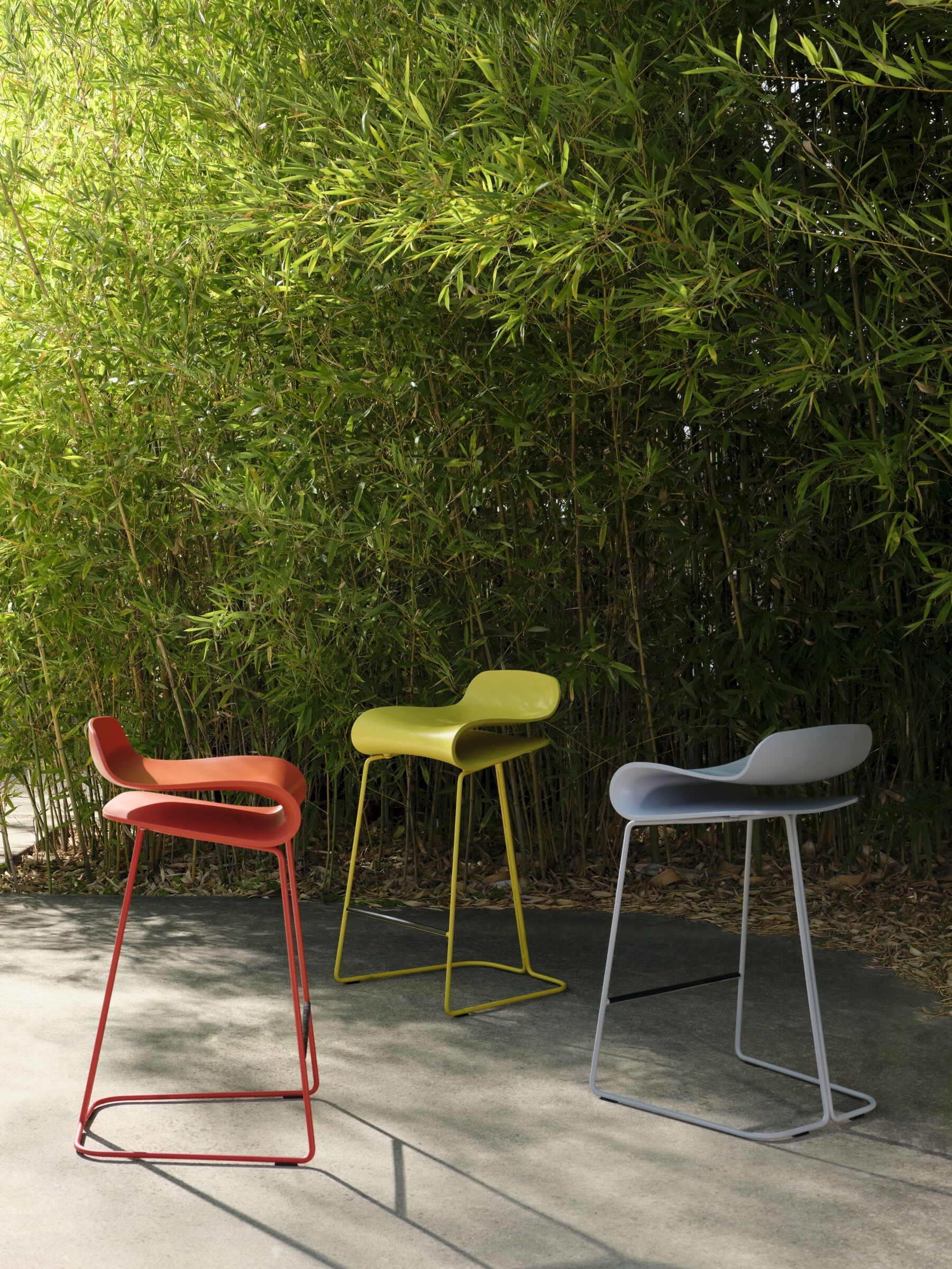 Садовый стул из синтетического материала Kristalia BCN ARCH-00022433 - Вид №8