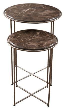 Hamilton Conte Paris Круглый журнальный столик из мрамора sun-id-1481196 - Вид №2