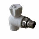 Кран шаровый для радиатора (угл.) 25-3/4 РР-R