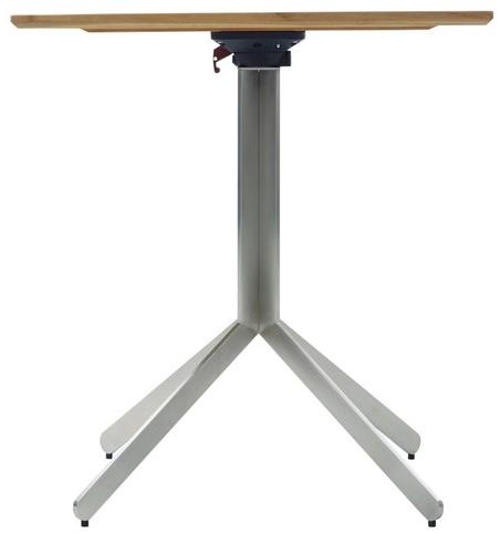 solpuri Складной квадратный обеденный стол из тика Yix sun-id-1463887 - Вид №1