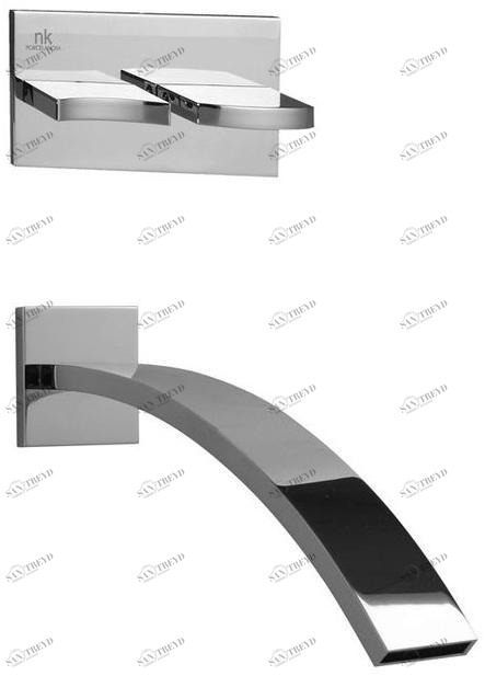 NOKEN Смеситель для ванны с раздельными розетками Imagine sun-id-1439893