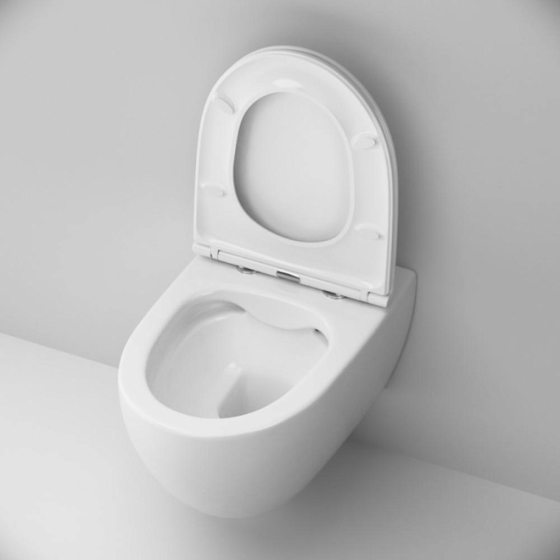 IS49001.111700 Комплект инсталляция с клав Pro L белый с подвесным унитазом FlashClean с сид м/л AM.PM Awe - Вид №2