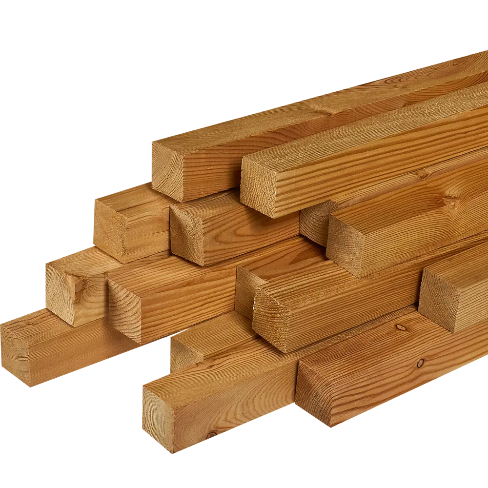 Брусок строганый Santreyd из лиственницы 45×45×2000 мм для строительства и дизайна 82010671 STLM-0017356 - Вид №1