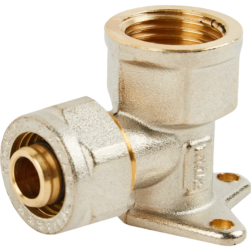 Водорозетка Aquasfera 1/2"x16 мм ВР никелированная латунь 027-8755 STLM-2153549