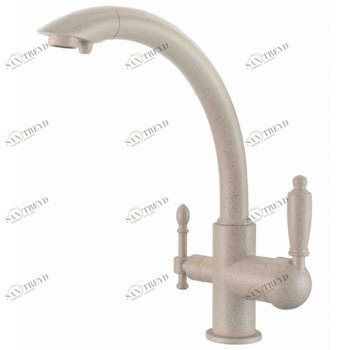 Zorg ZR 314 YF-33 песочный Смеситель для кухни Zorg 305х225 мм 