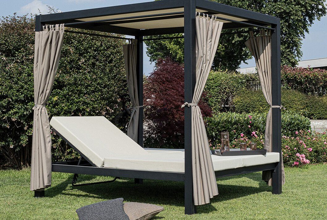 Алюминиевая кровать с балдахином BIZZOTTO DREAM ARCH-00115842 - Вид №2