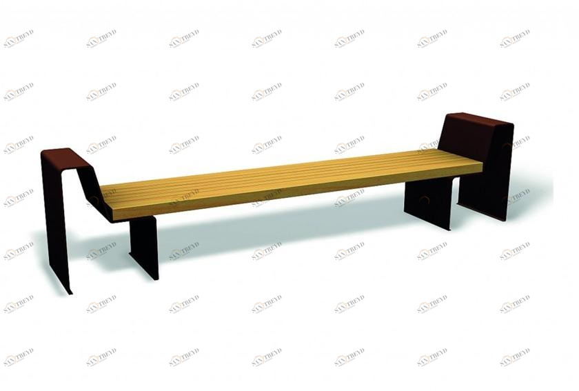 Euroform W Деревянная скамейка без спинки  1315 