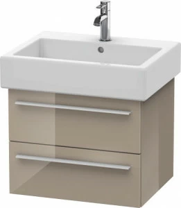 XL634408686 Тумбочка подвесная X-Large #XL6344 550 x 443 мм Капучино глянцевый лак