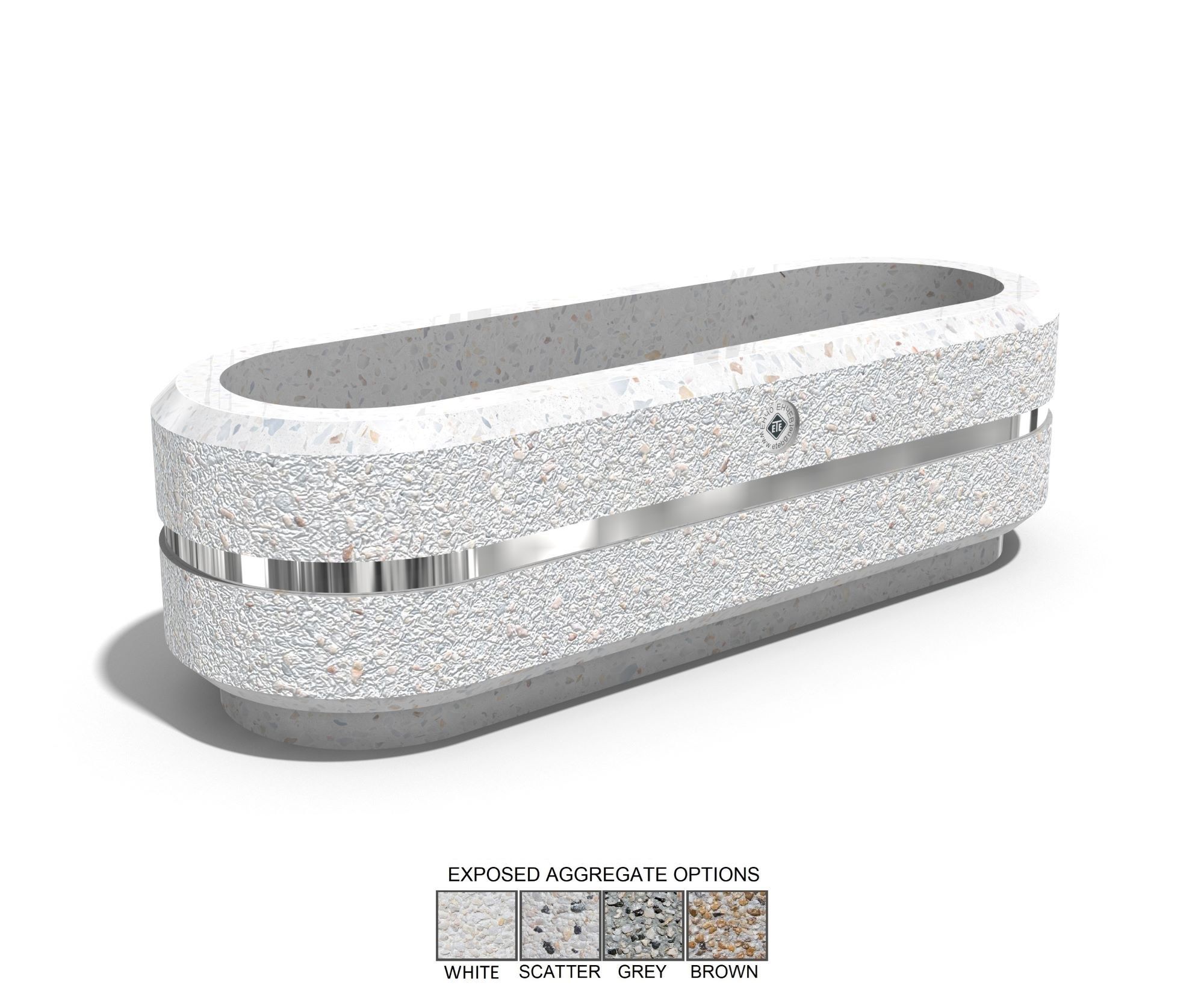 Низкая бетонная плантатор ENCHO ENCHEV - ETE 24/25 ARCH-00056586 - Вид №8