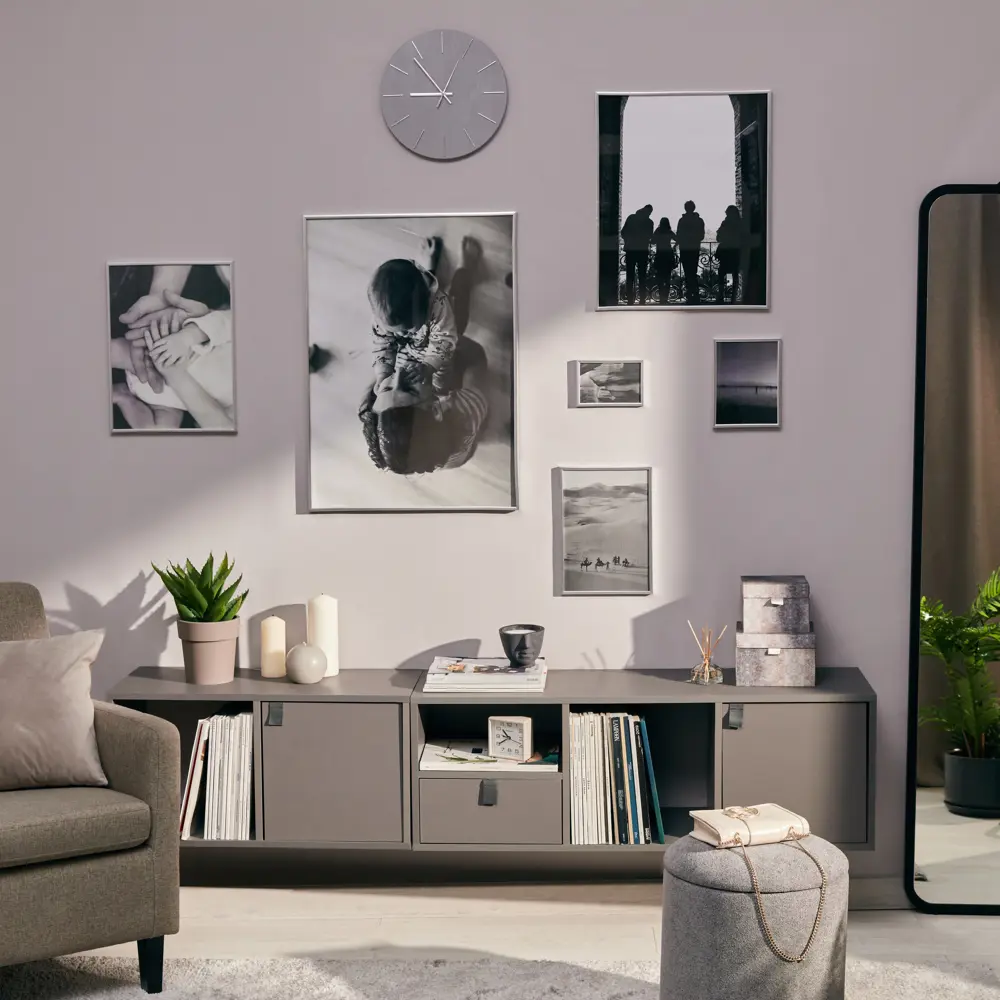 Рамка Inspire Lila 21x29.7 см цвет серебро STLM-2123708 - Вид №5