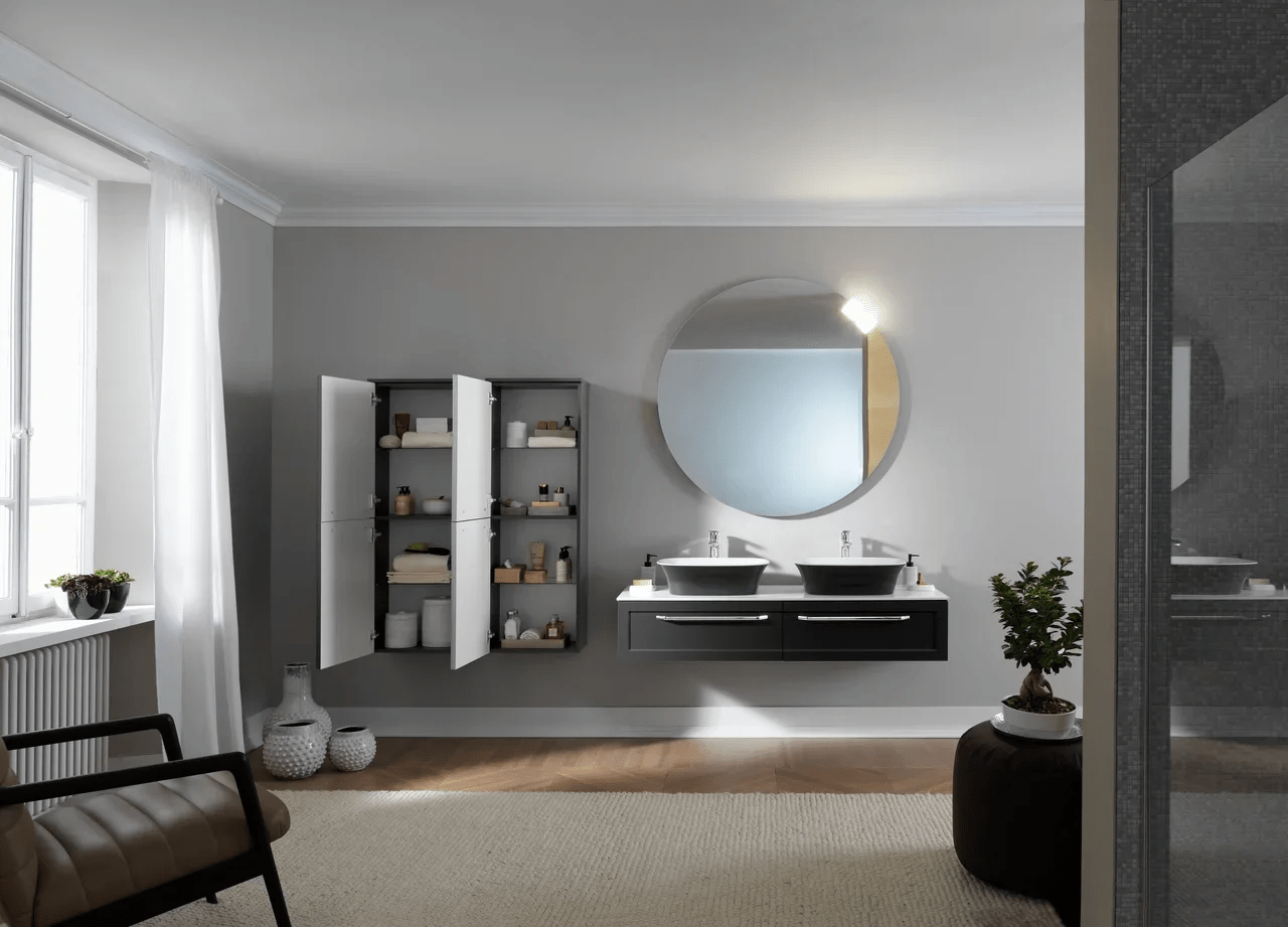 Шкаф пенал Blanche 01257  Словения Kolpa-San  - Вид №2