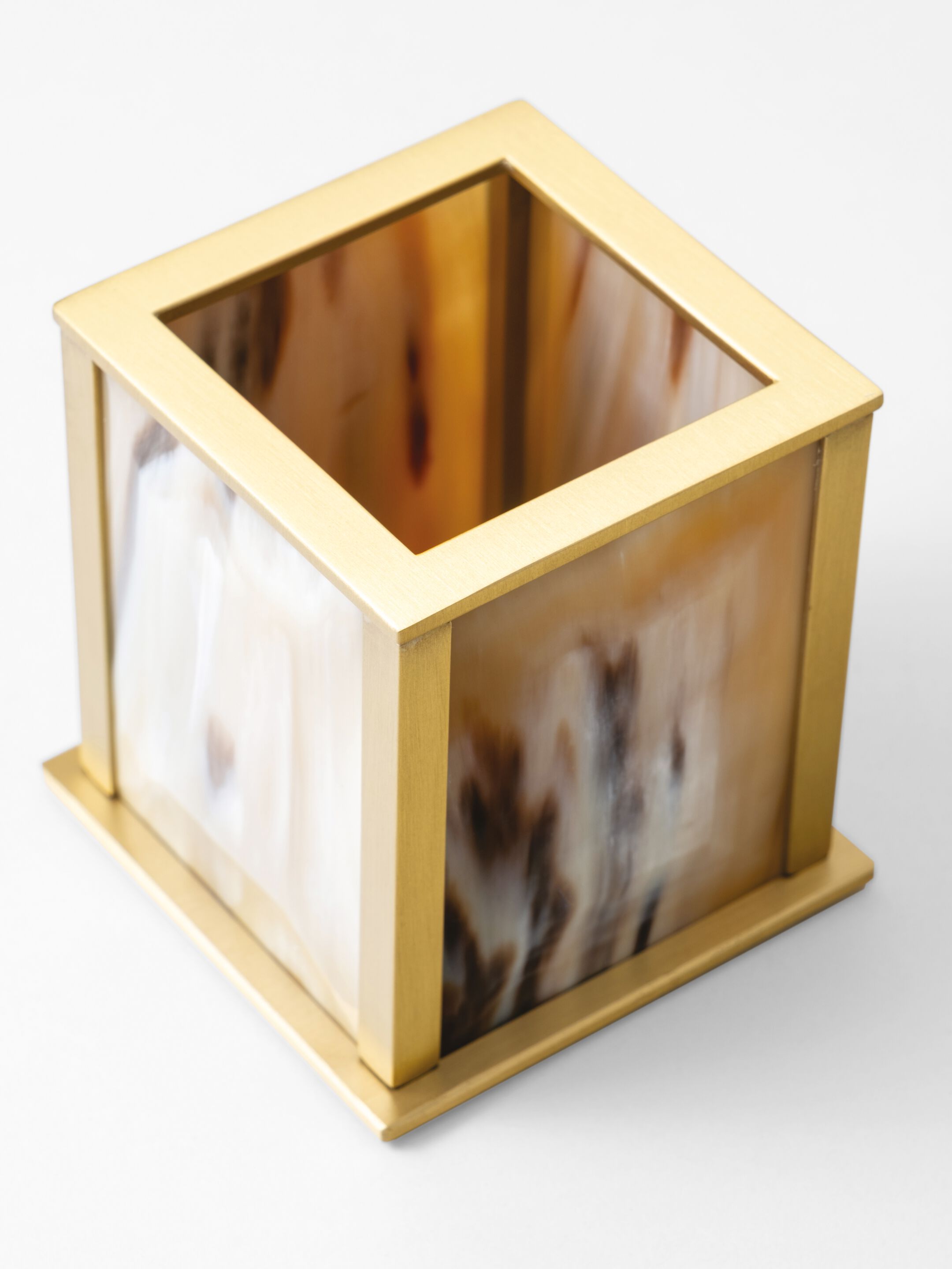 Держатель ручки из рога и латуни Zanchi 1952 Square ARCH-00146020 - Вид №1