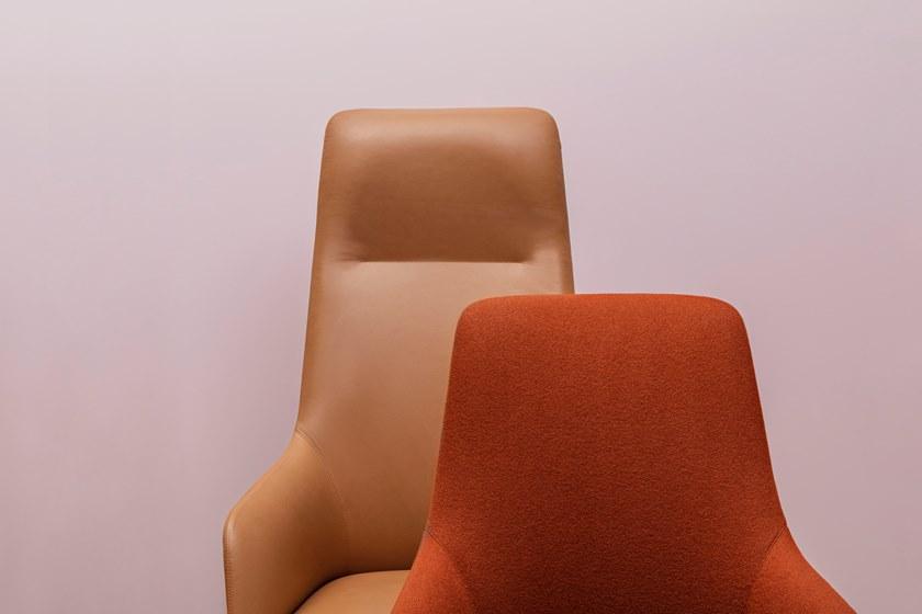 Andreu World Кресло исполнительное вращающееся с 4 спицами Alya executive So1491 - Вид №4