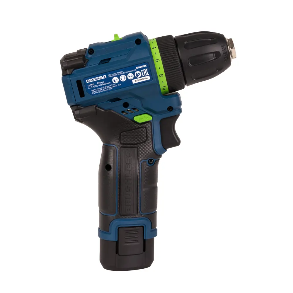 Бесщеточная дрель-шуруповерт Rockfield RF1002BK с двумя аккумуляторами 89366403 STLM-0838334 - Вид №2