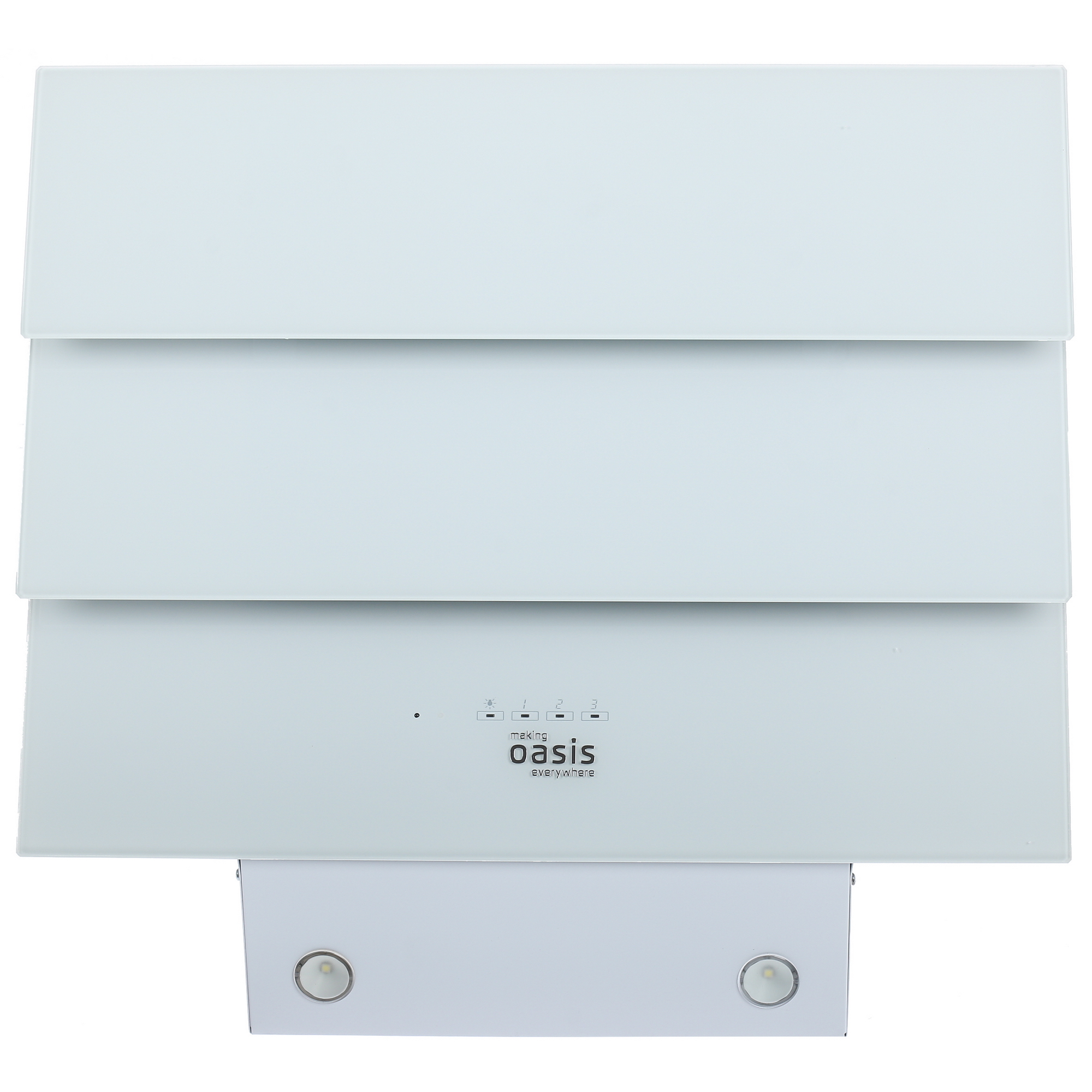 8109516 Вытяжка наклонная Oasis NB-60W белый/белый STDN-0097832 - Вид №1