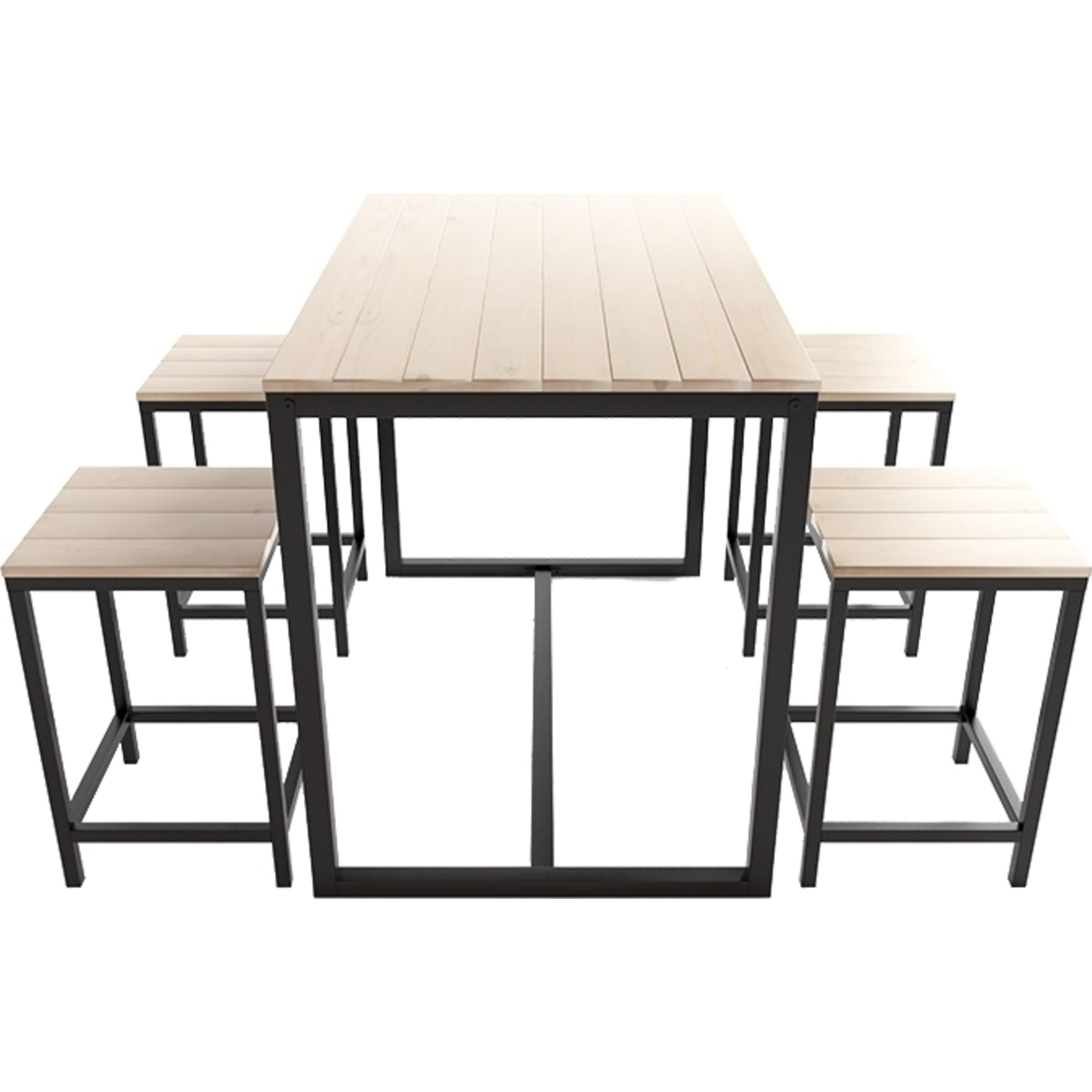 82665392 Комплект садовой мебели «Марсель» 1 стол и 4 табурета Santreyd  - Вид №1