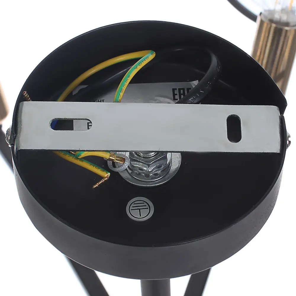 Люстра потолочная «Genry» 1275/8C, 8хE14х60 Вт, цвет кофе 81966677 STLM-2144055 JLIGHT  - Вид №3