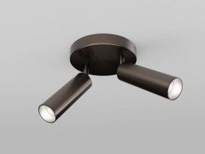 Несколько регулируемых потолочных алюминиевых прожекторов