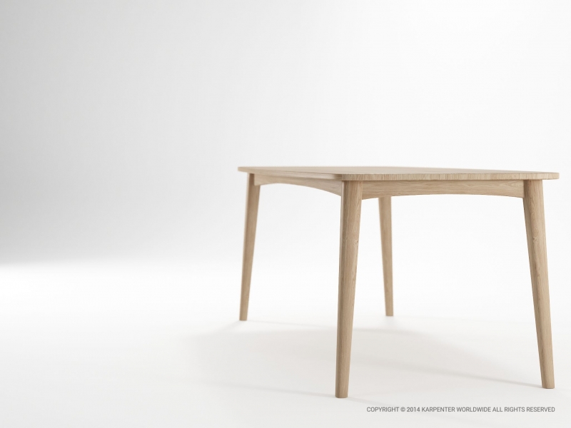 537_1072 Стол обеденный прямоугольный 200 Karpenter GRASSHOPPER - Вид №3