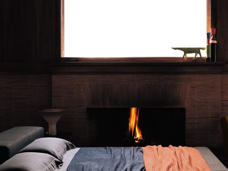 Двуспальная кровать с мягким изголовьем Living Divani Extra Wall ARCH-00035794 - Вид №2