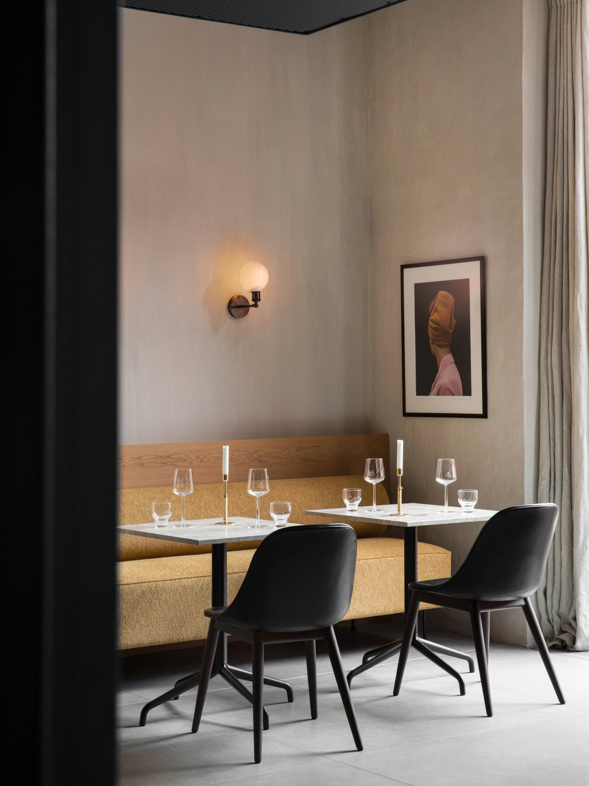 9325659 MENU Стол-колонна Harbour, 60x70, со звездообразным основанием Столовая  - Вид №14